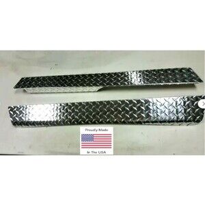Diamond Plate Full Side Rocker Panels for Yamaha G29 Drive Golf Carts
